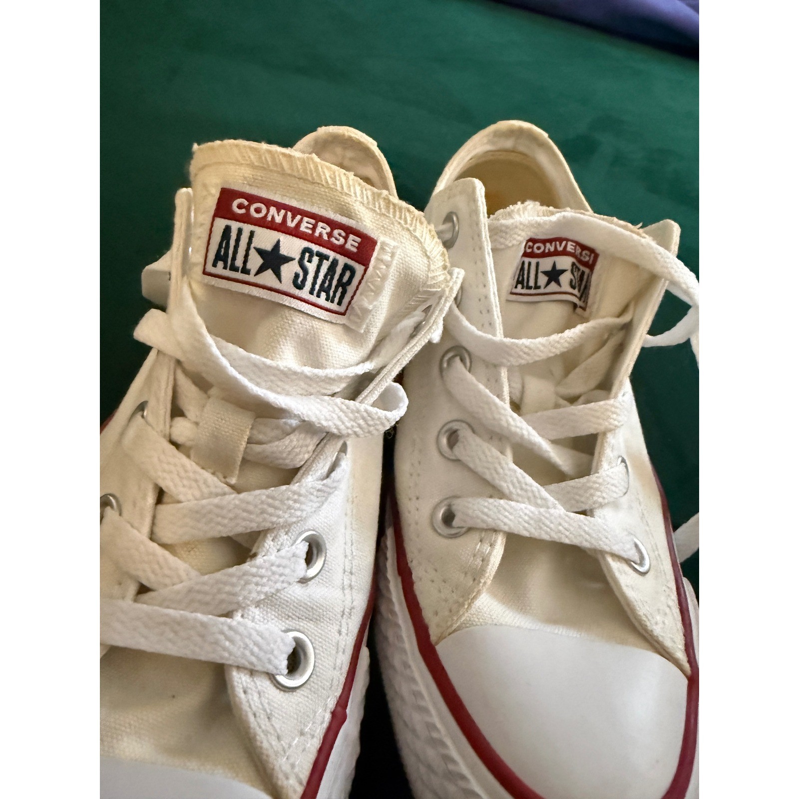 Converse Chuck Taylor All Star Low Top White Mens 4 Womens 6 M7652