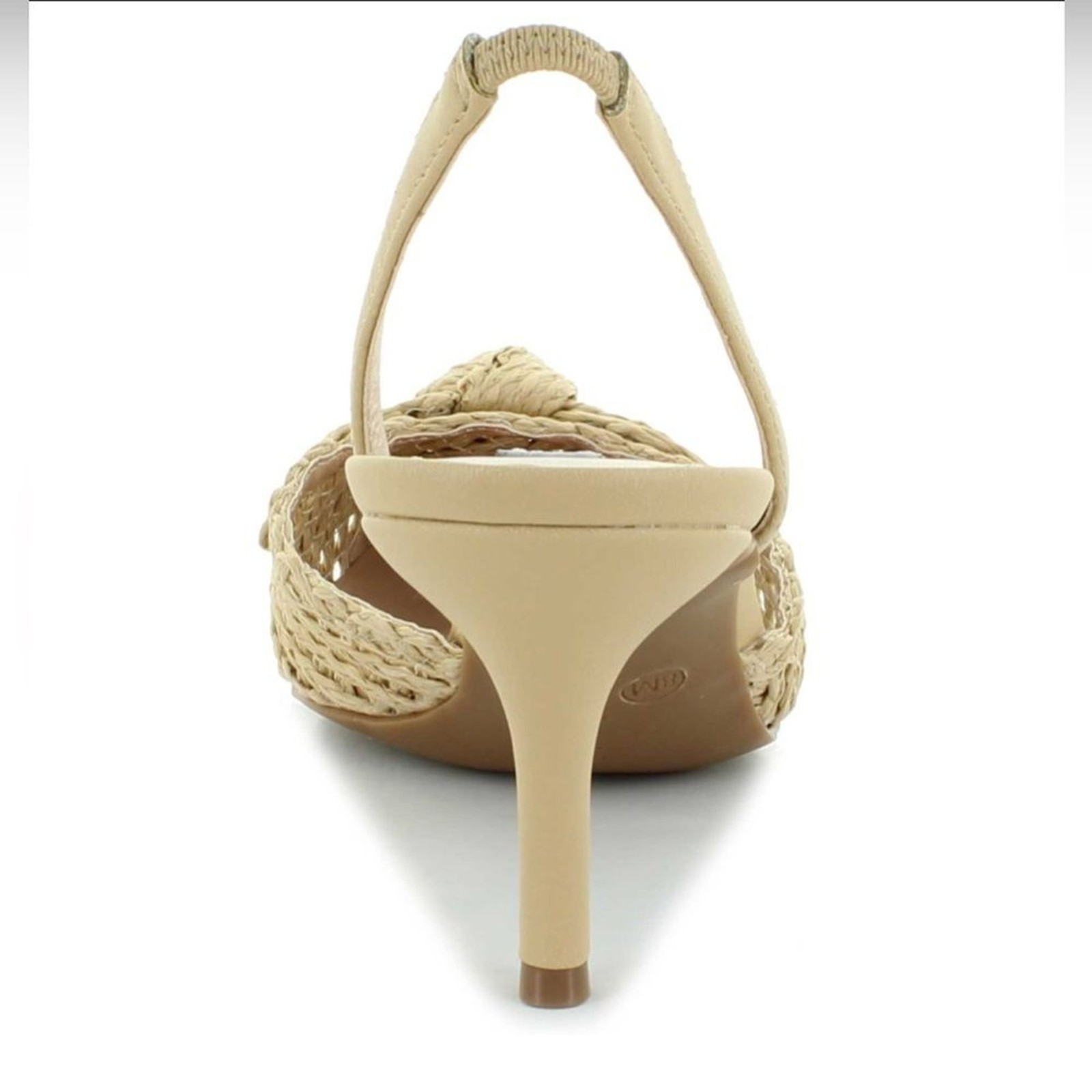 Charles David Allyson Raffia Slingback Pump Heel Shoes Size 8.5 NEW
