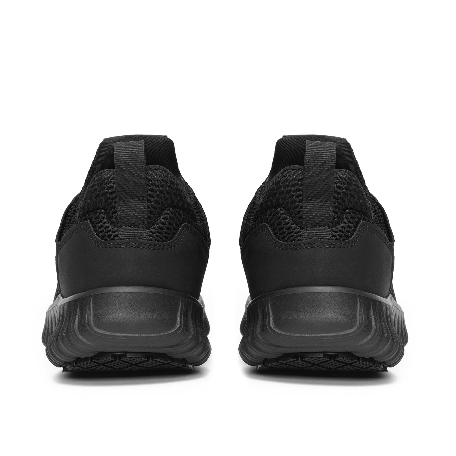Bruno Marc Women’s Non Slip Work Shoes Walking Black Kitchen Resistant Sneakers
