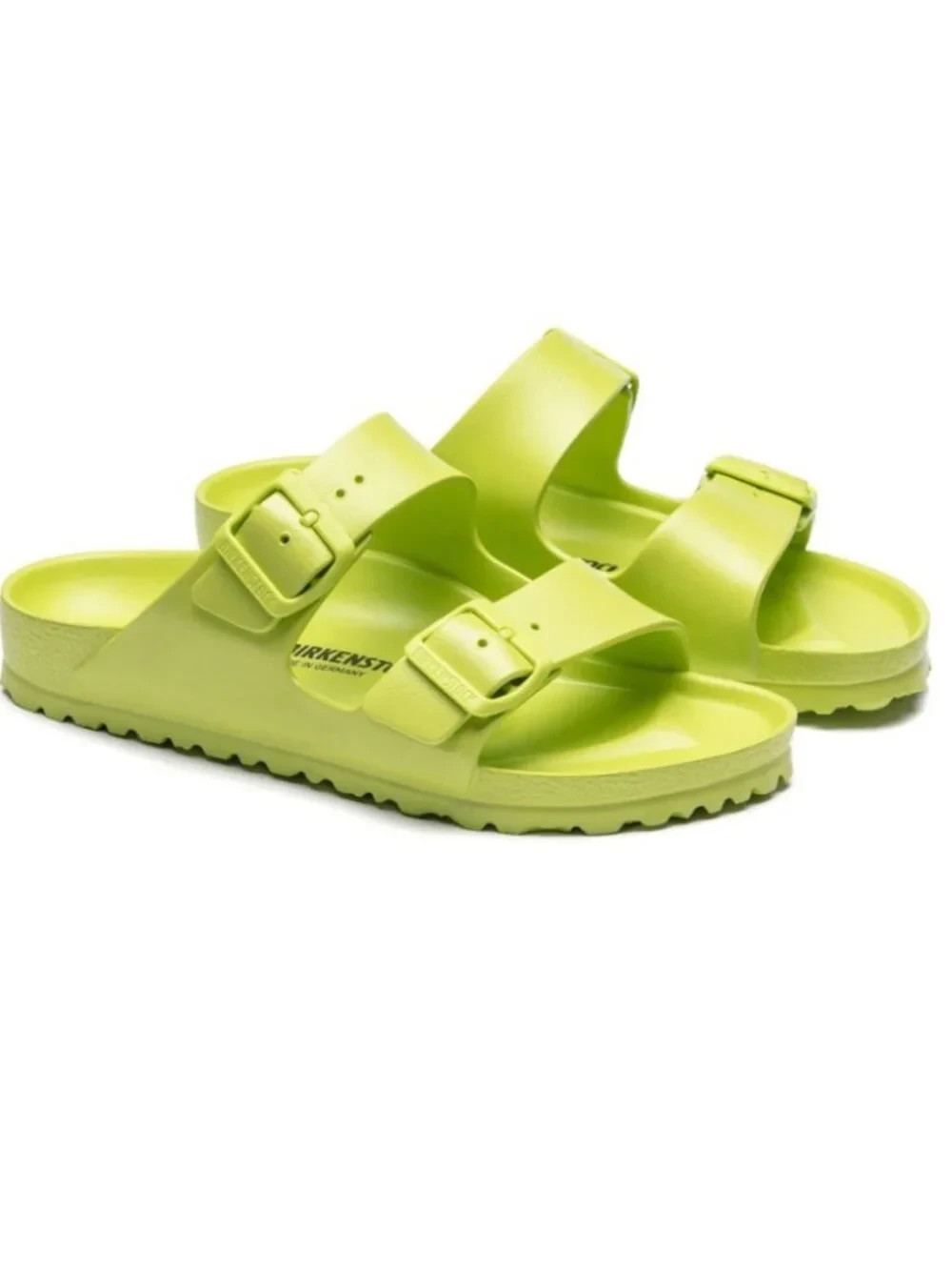 Birkenstock Arizona EVA Flip Flop Sandals Active Lime EUR 38 US 7 N New