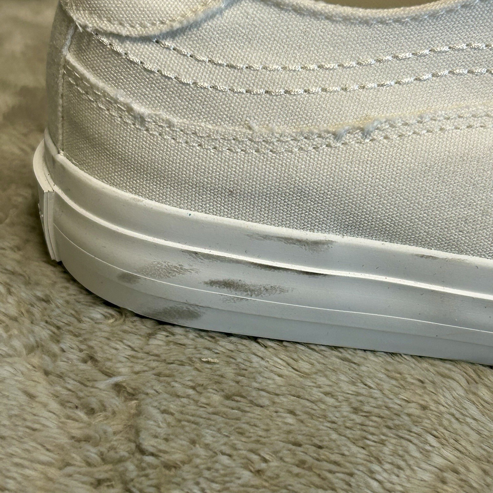 Blowfish Sz 8 Missy White Canvas Sneakers NWOT