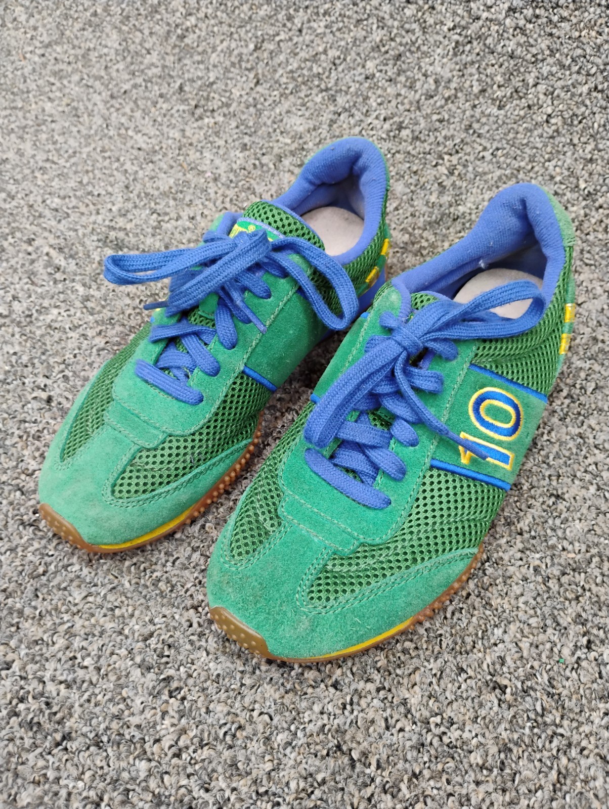 Vintage Everlast Bronx NY #10 Brazil Pele Colorway Training Shoes Women’s 6