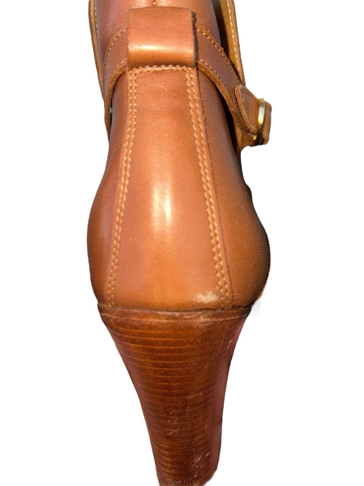 Sézane Montana High Boots – Camel Color Smooth 100% Bovine leather Upper Size 39