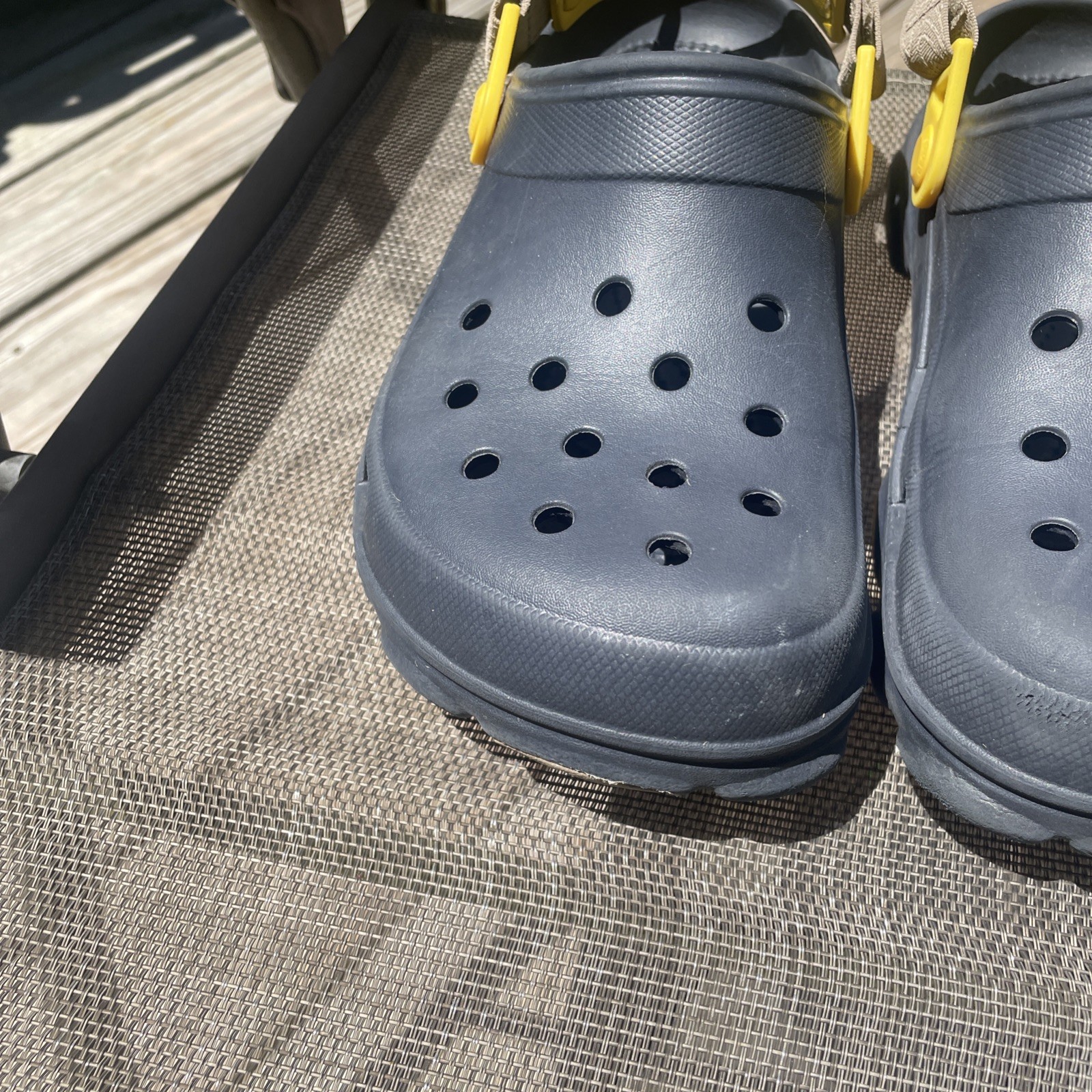 CROCS Womens ALL-TERRAIN CLOG 206340-4LH UNISEX NAVY US W 9 M 7 Exc.