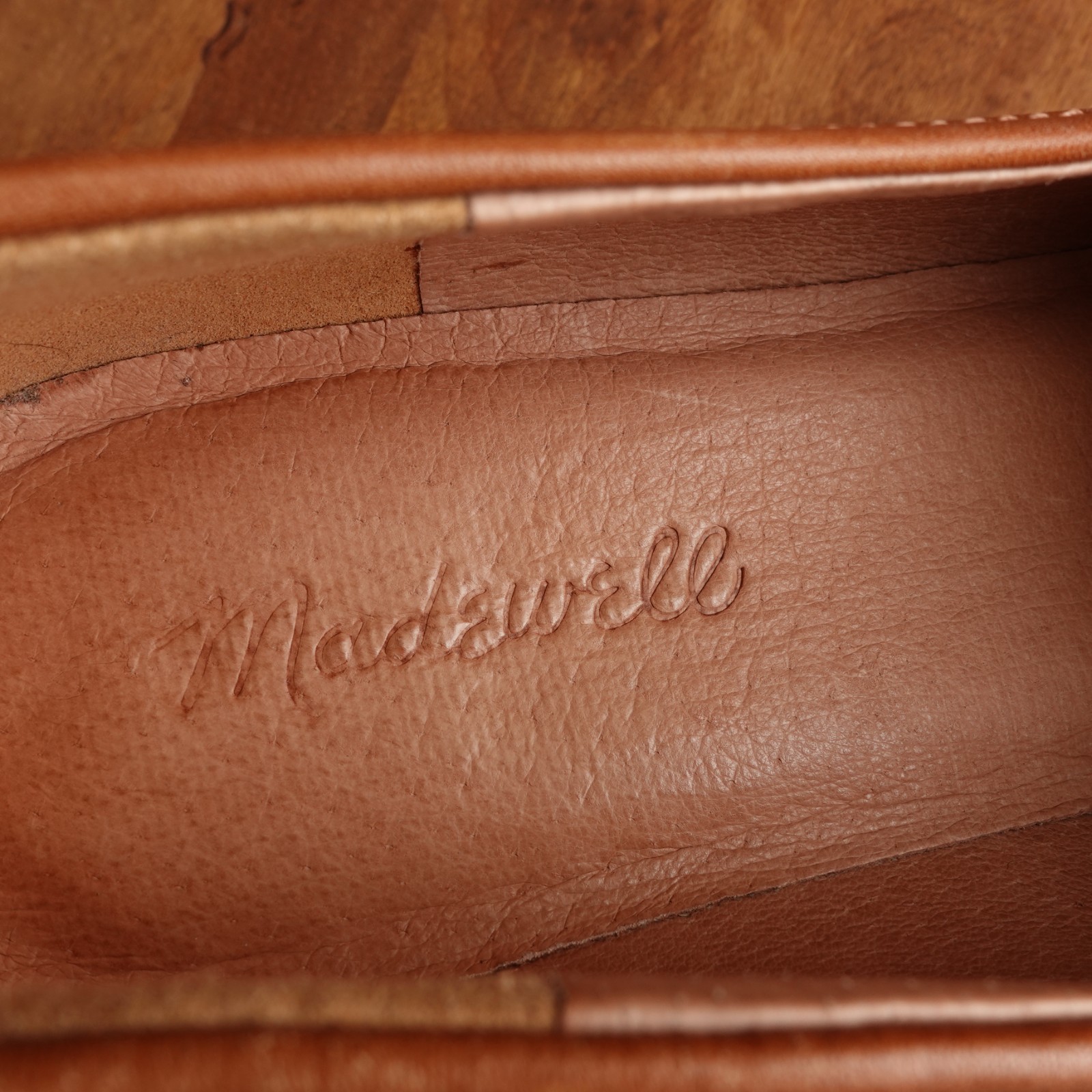 Madewell Loafer WMS SZ 10 Brown Alex Leather Career Office Business Casual Shoes