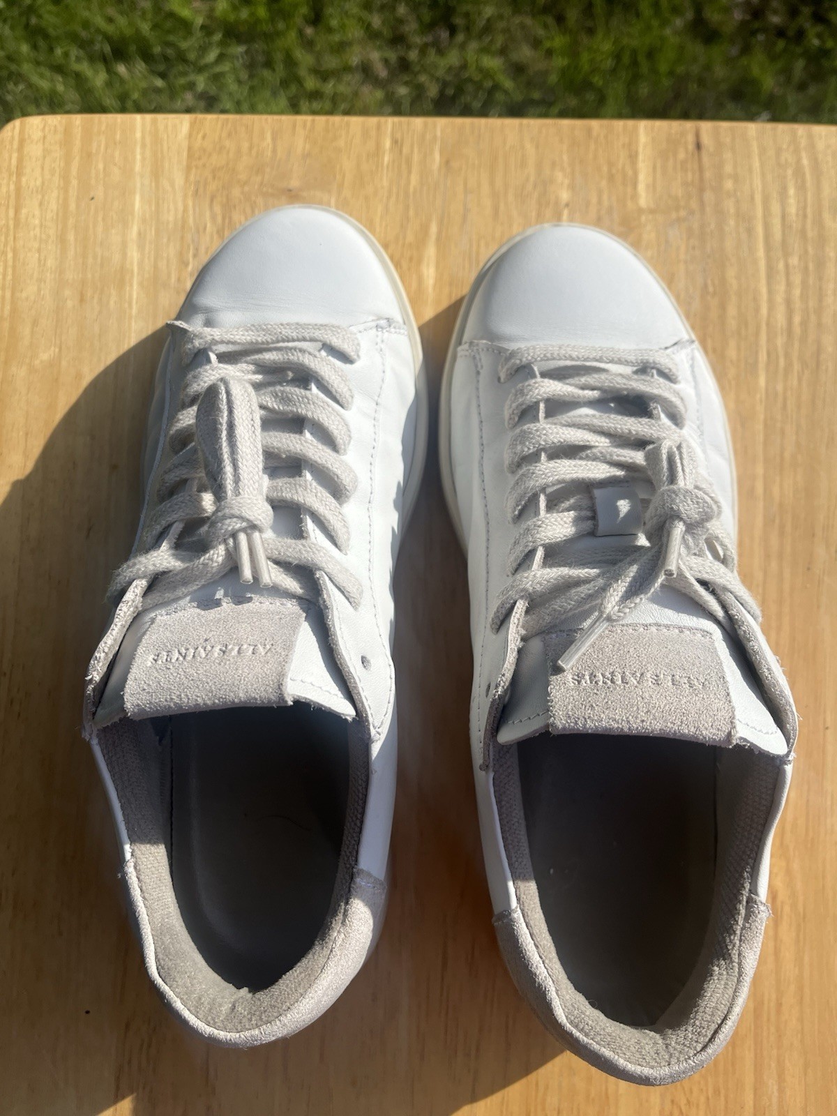 ALLSAINTS Shana Sneakers in White US Sz 8 EU Sz 38 ALLR-WZ110 Casual Travel $199