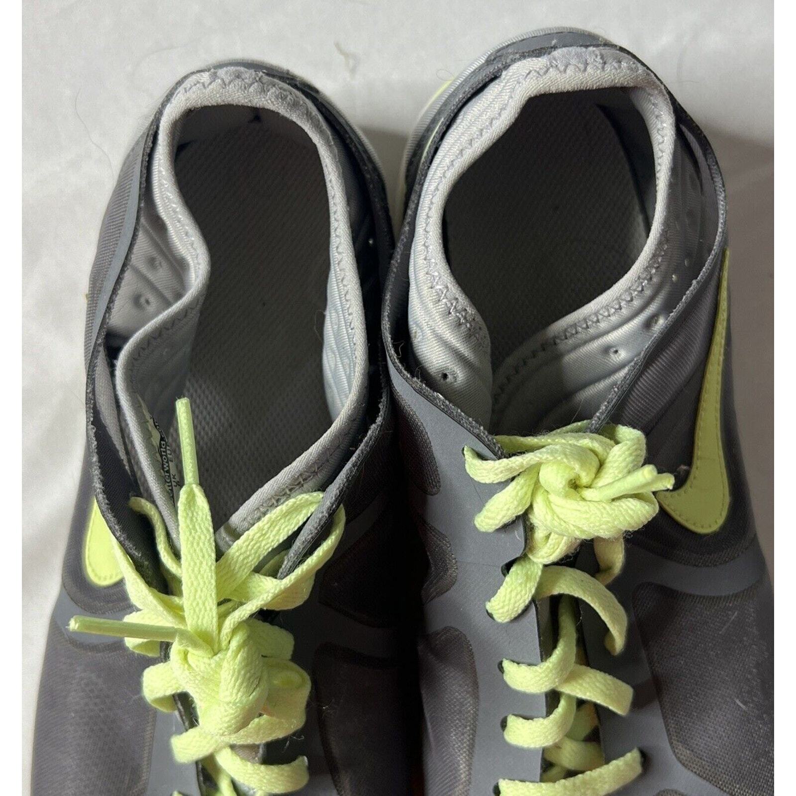 Nike Black Gray Lunar Sculpt Womens Size8.5 Running Workout Gym Training Shoe