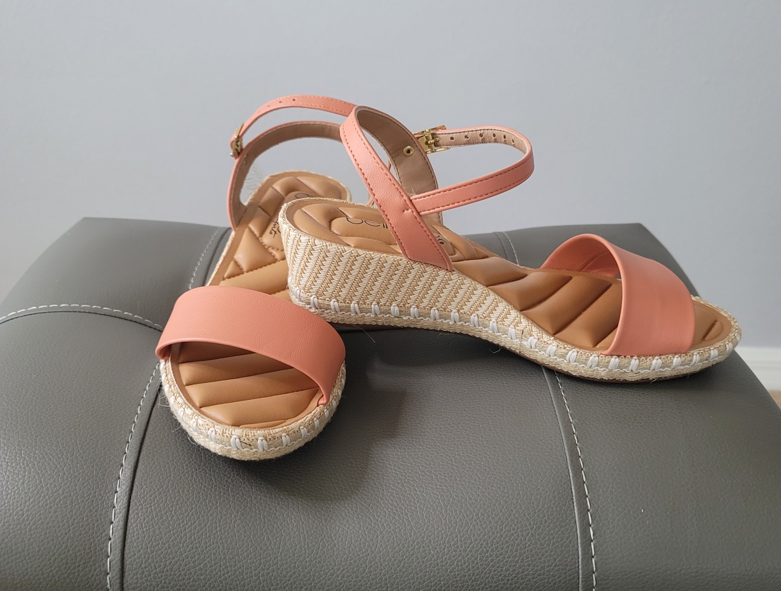 Beira Rio Conforto wedge in Coral
