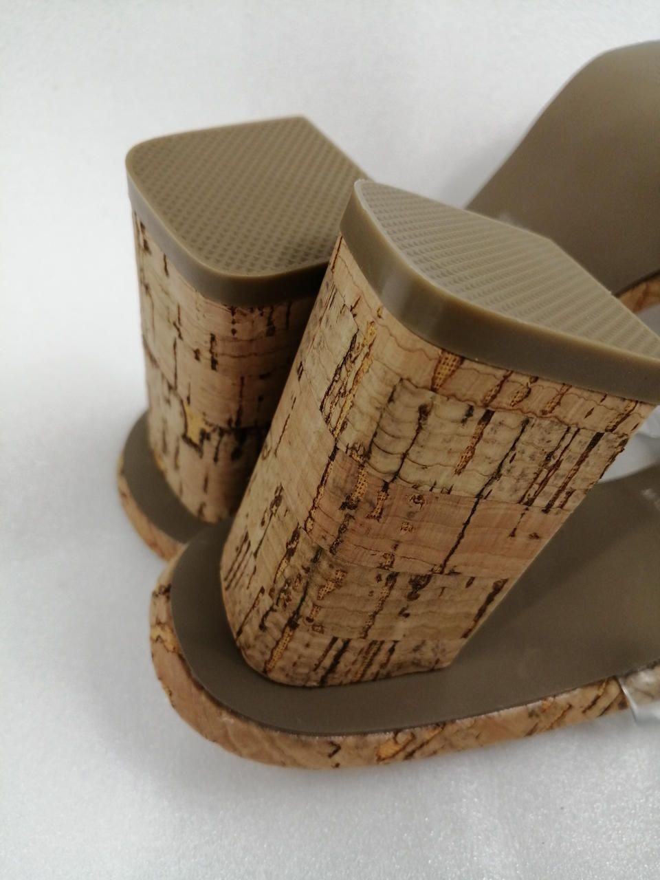 SNIDEL Clear Strap Cork Sandals L Varier Mules Used