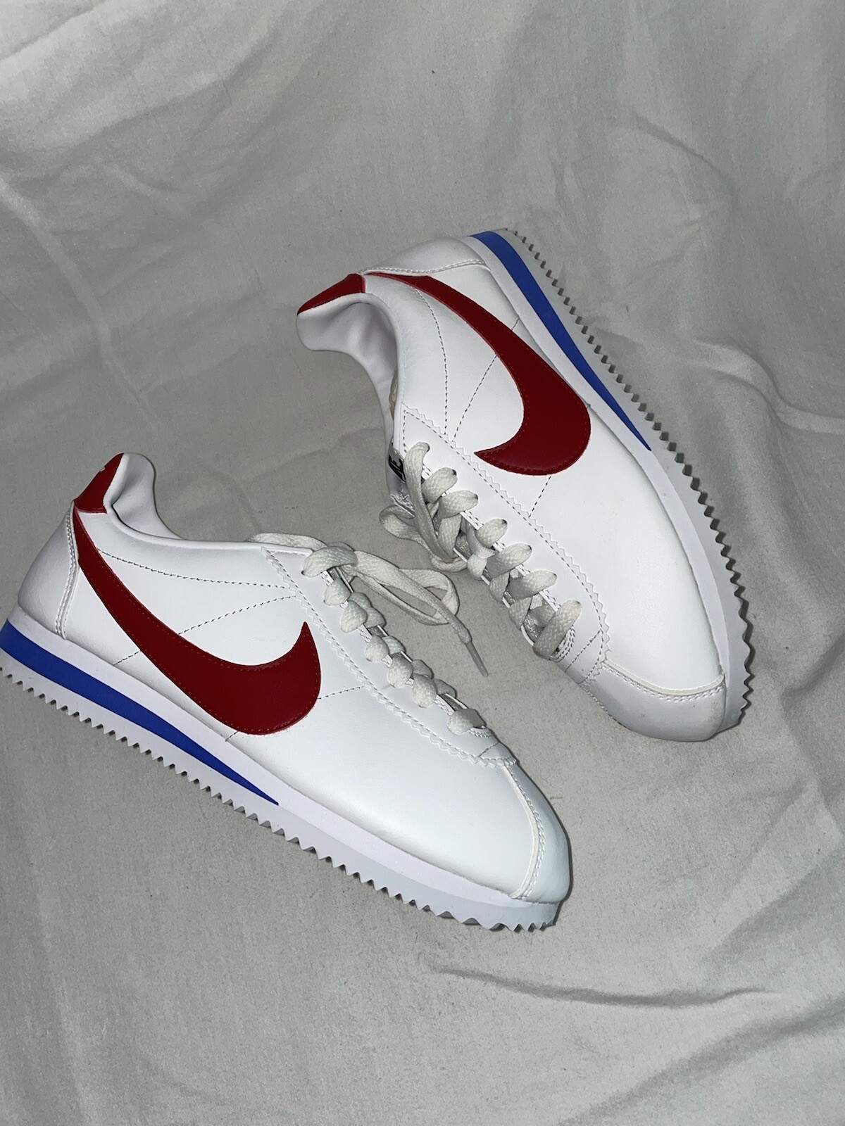 Size 7 – Nike Classic Cortez Leather White Red W