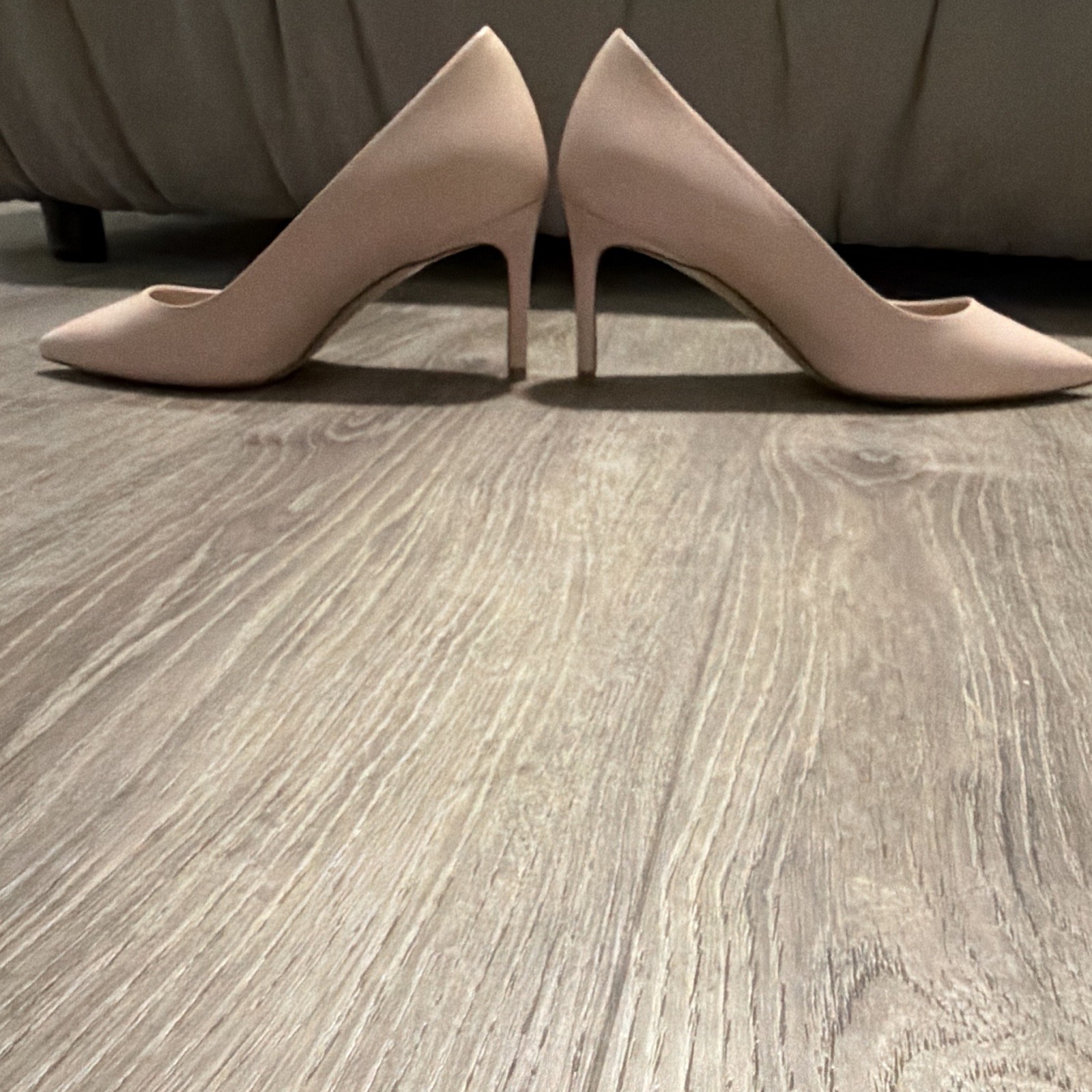 Stuart Weitzman Pink Leather Pointed Toe Stiletto Pump Heels Women’s 7.5