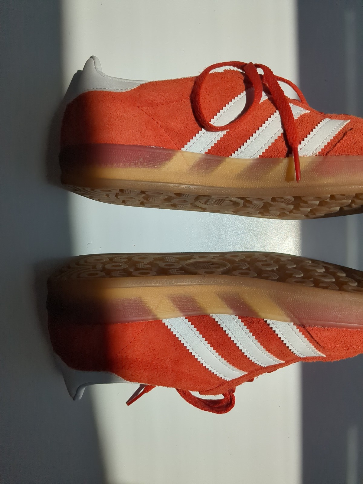 Adidas Gazelle Indoor Bold Orange Suede Sneakers Women’s 6W
