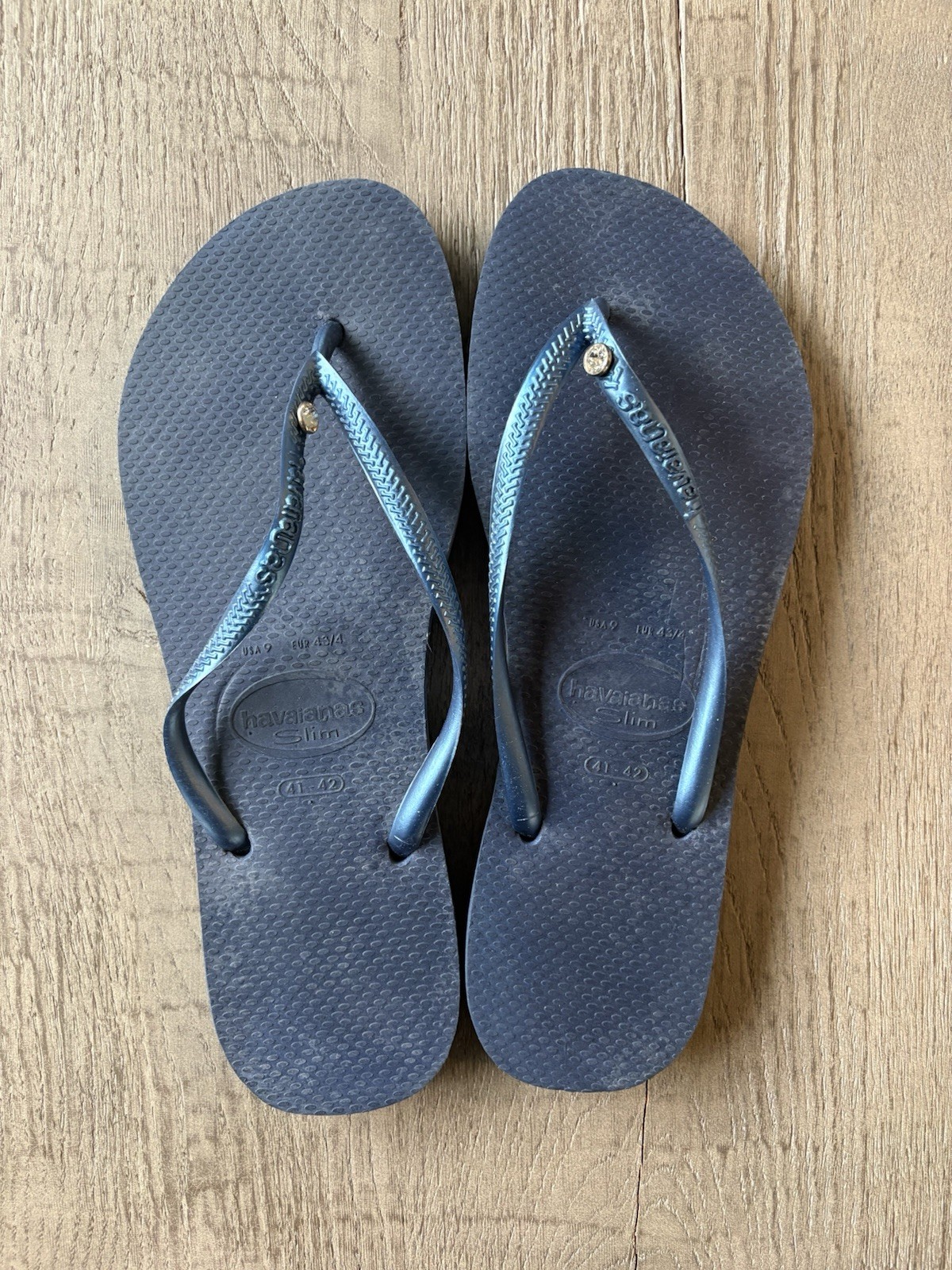Havaianas Slim With single Chrystal Woman Original