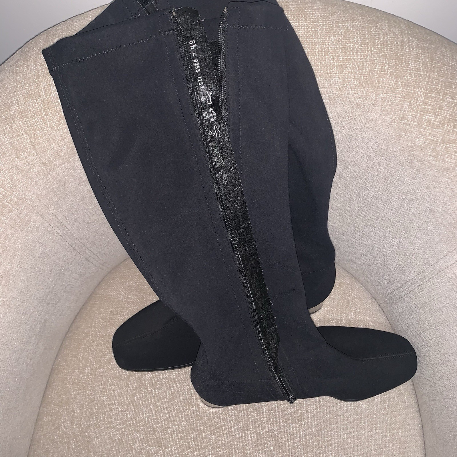 Ara Germany Black Winter Knee Boots Waterproof Gore-Tex Size Uk 5.5,EU 38, US 7