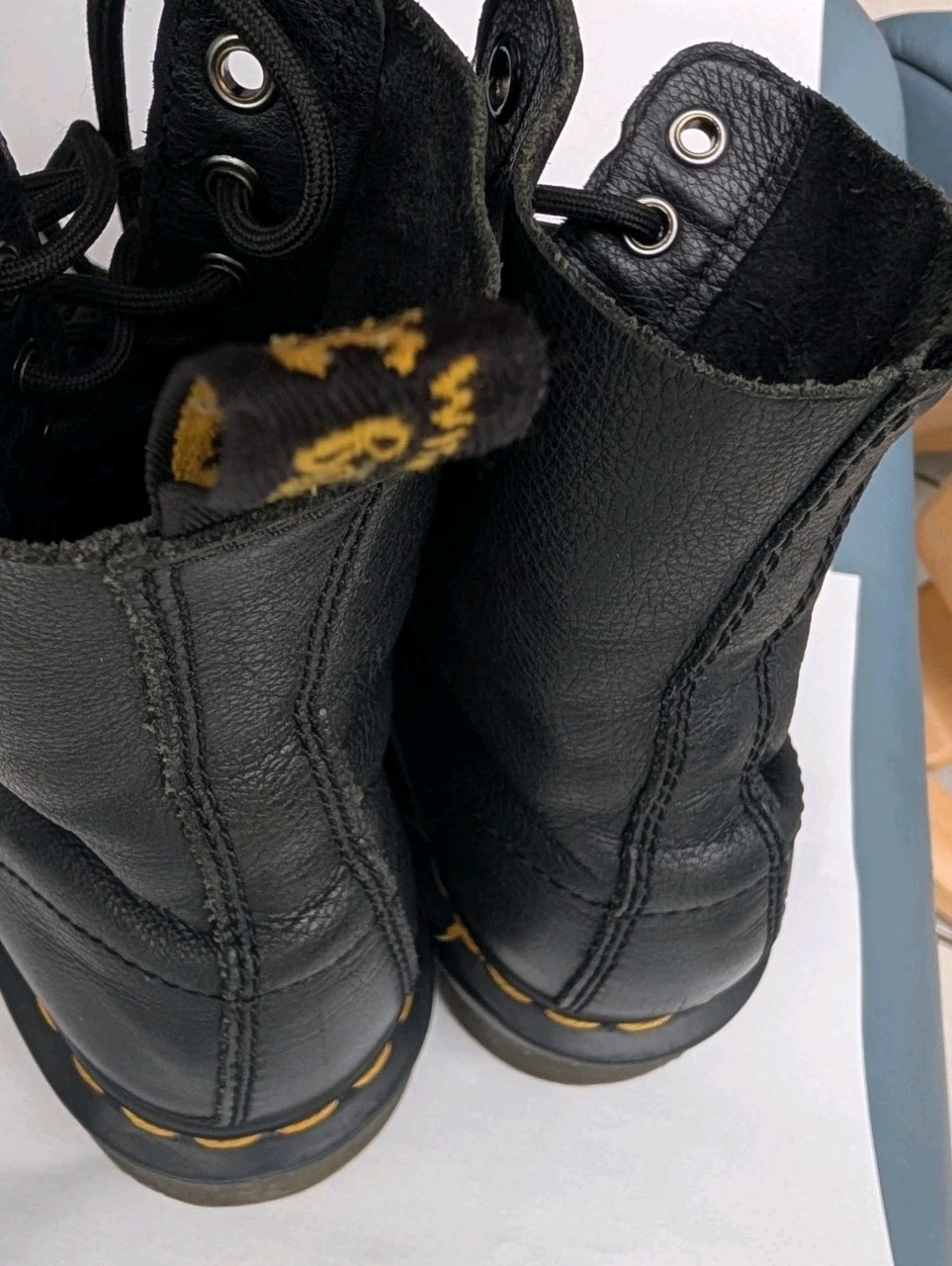 Dr. Martens Vintage Virginia Womens Boots Black EU36 US5