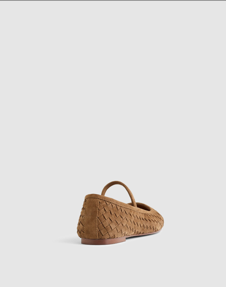 Madewell The Greta Ballet Flat Women’s Leather Ballet Shoes