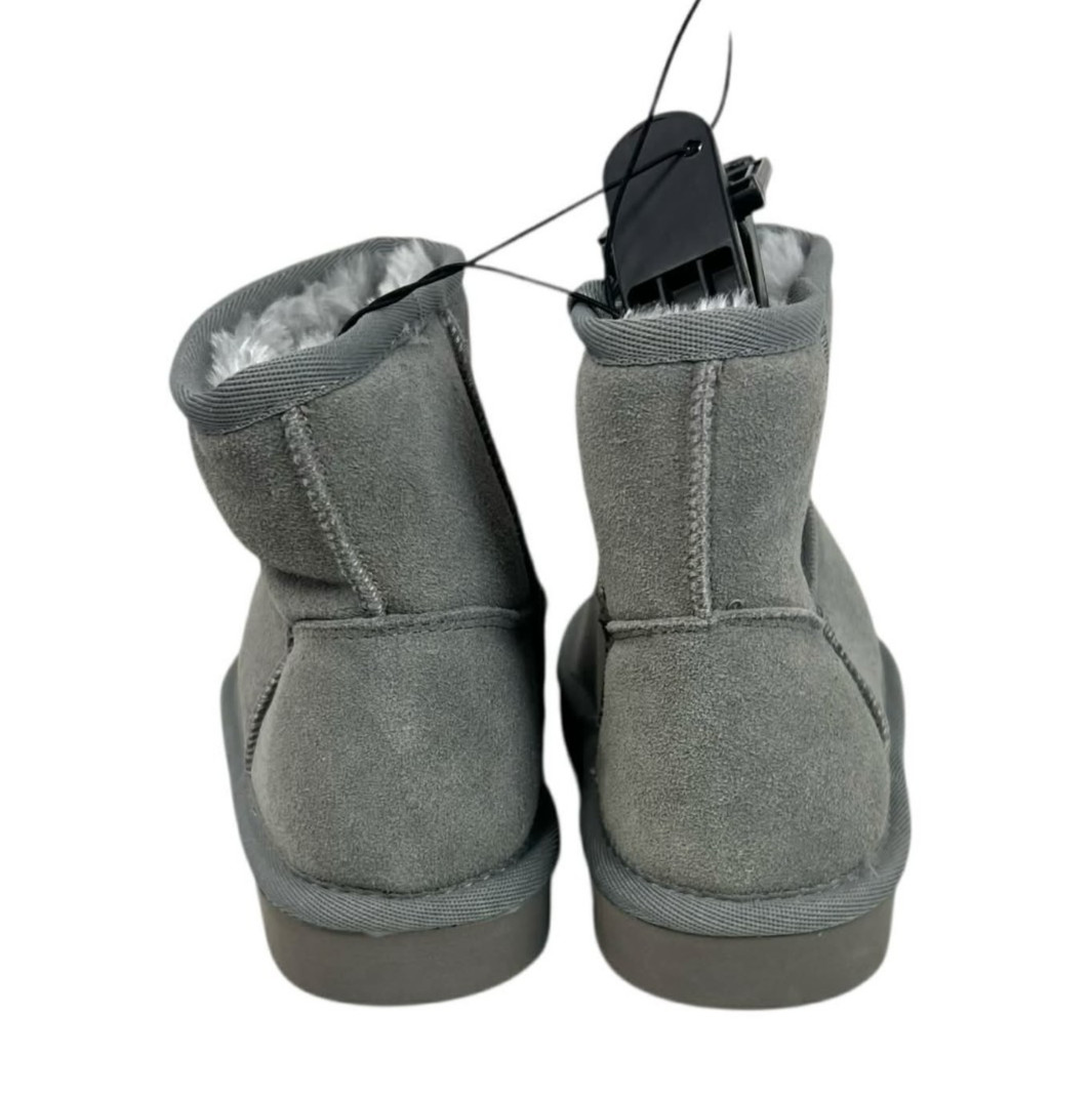 Time and Tru Gray Suede Leather Synthetic Fur Lined Women’s Size 6 Boot NWT