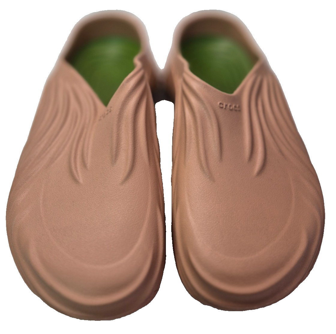 Crocs Unisex-Adult Pull-On Echo Wave Clogs, Cork Brown, M10 | W12