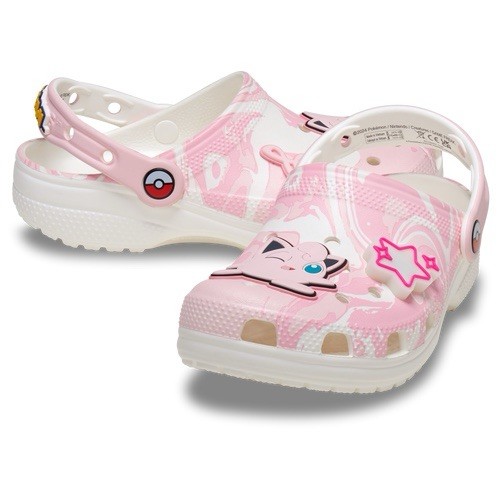Crocs x Pokemon Classic Clog Pink Jigglypuff Light Up Unisex Size M11/W13
