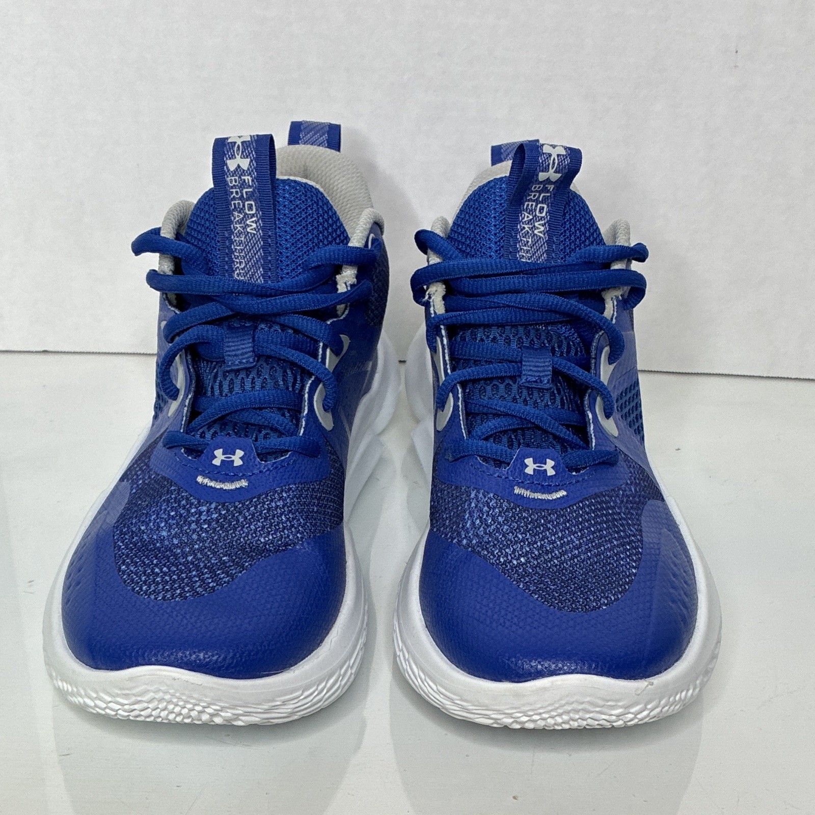 Under Armour Flow Breakthru 3 Women’s Lace-Up Low Top Mesh Sneakers Blue 3025603