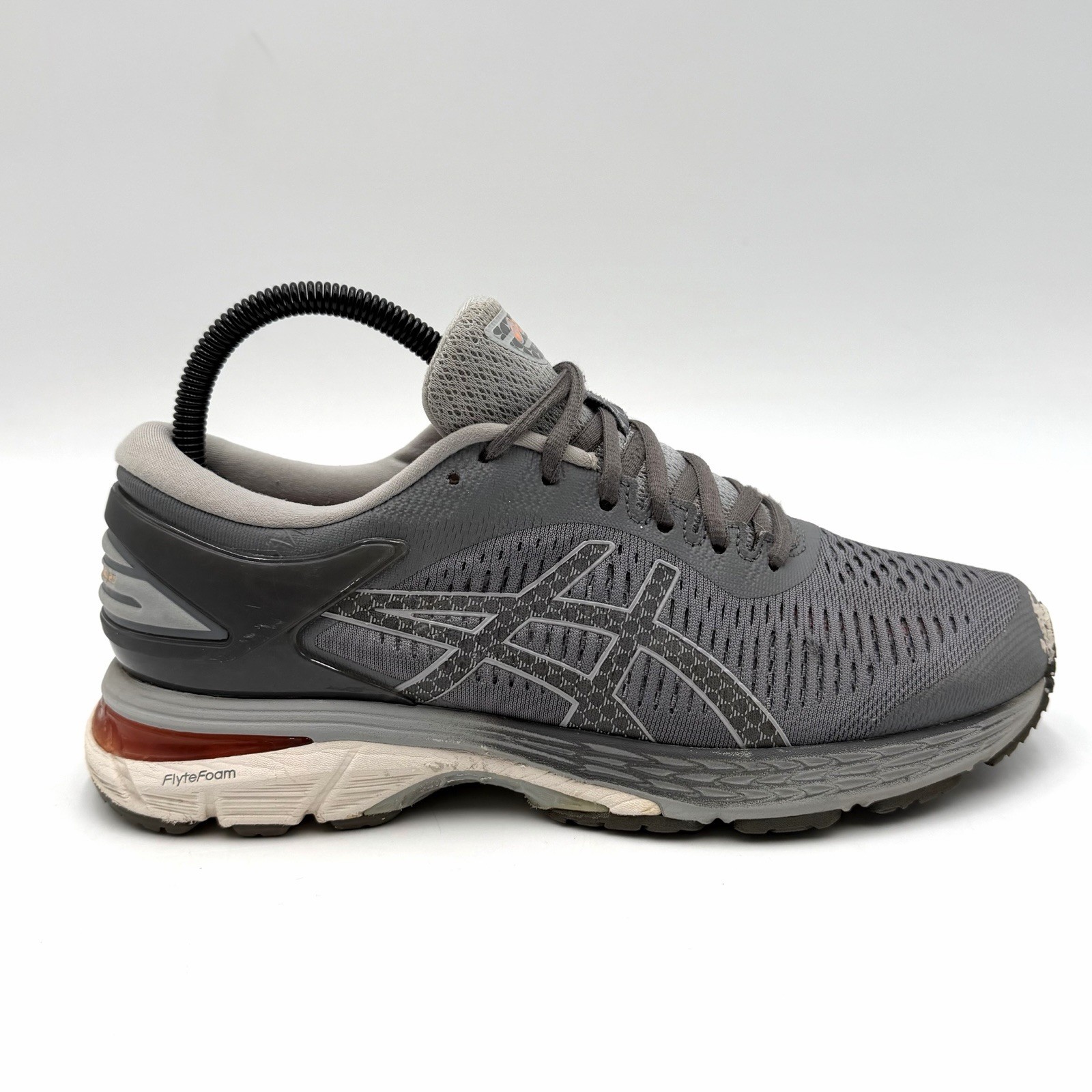 Asics Gel-Kayano 25 Womens Size 8 Athletic Running Shoes Sneakers 1012A026 Gray