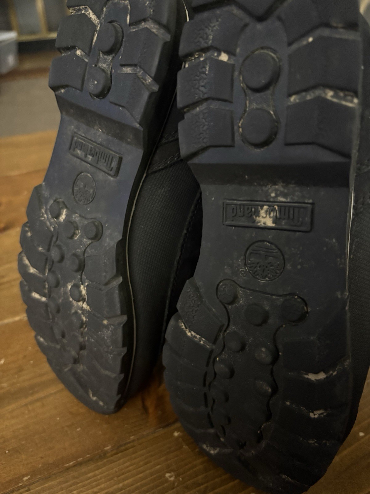 Timberland Euro Sprint Mid Hiker Boots For Women Black White Size 7.5