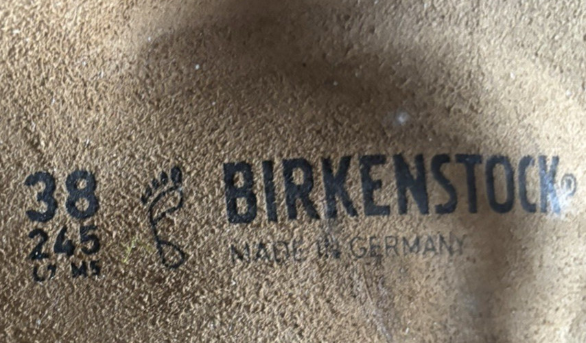 New Birkenstock Mayari Sandals Size 38 Eur 7-7.5 U.S. Made in Germany NWT No Box