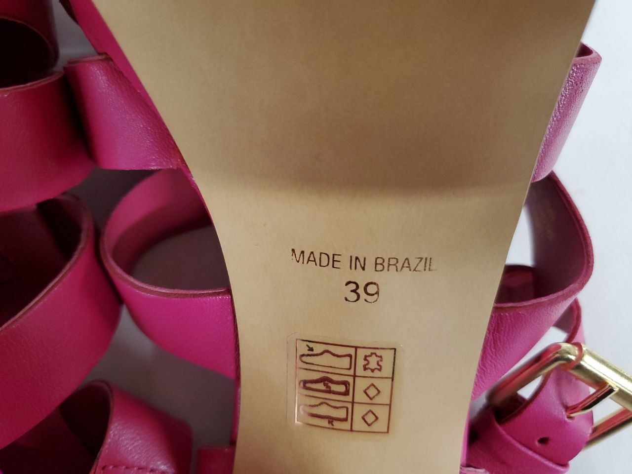 Carlos By Carlos Santana Women’s Hot Pink Heels Size 39
