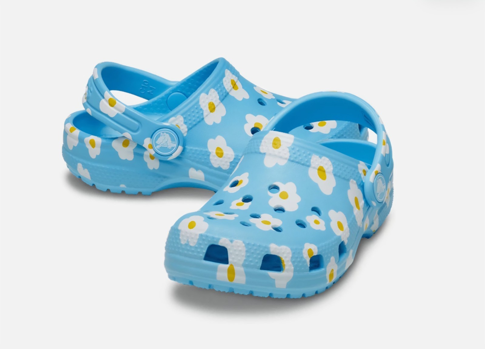 Crocs, Classic Clogs with Patterns and Graphics baby size 2