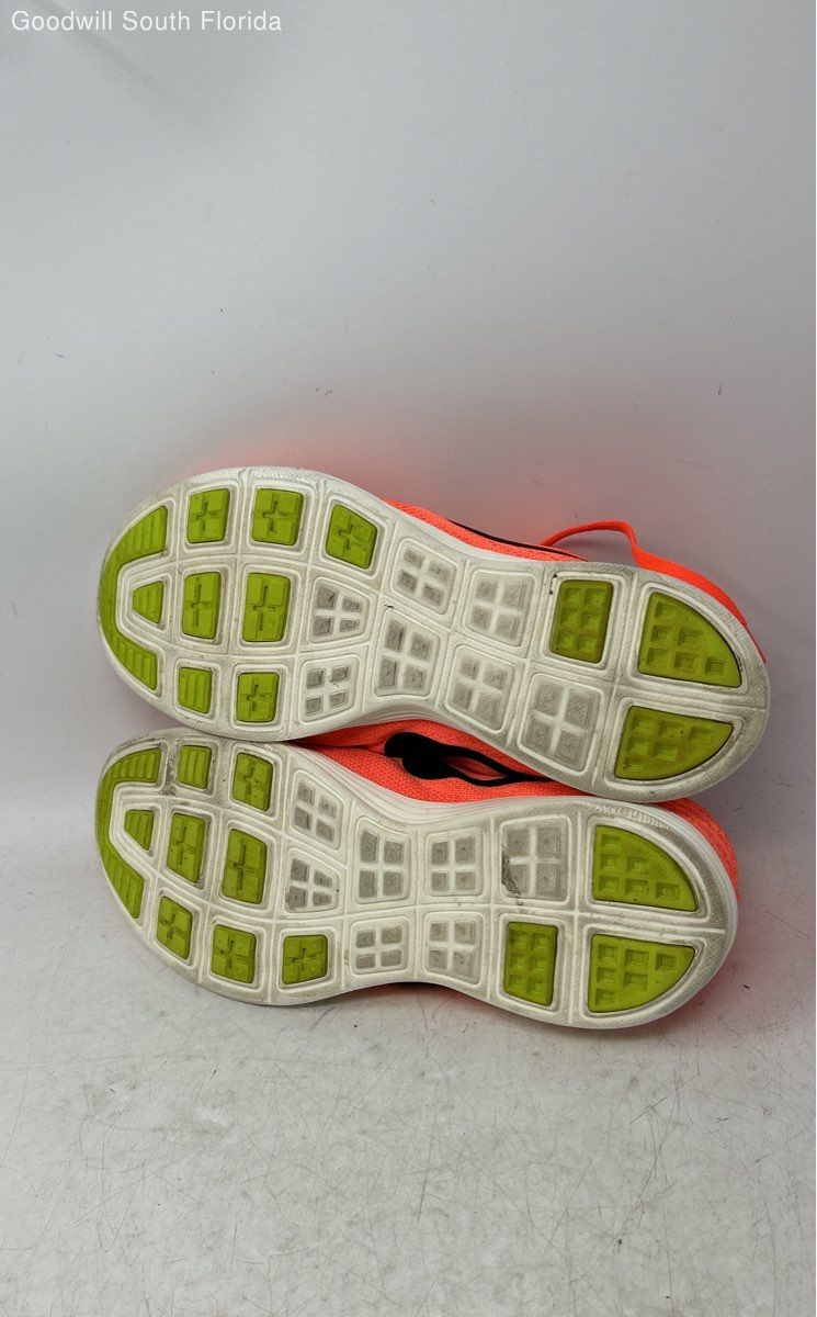Nike Womens Lunartempo 2 818098-800 Orange Lace-Up Sneaker Shoes Size 8.5