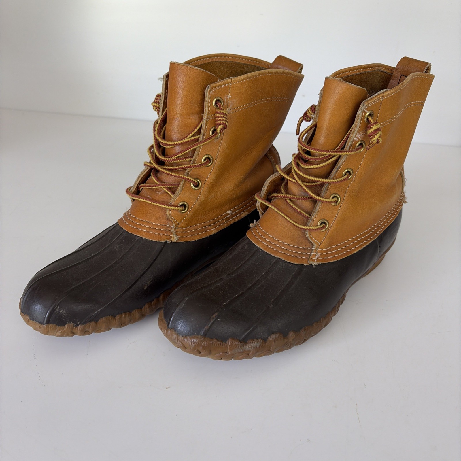 Vintage LL Bean Maine Hunting Shoes Womens Size 9 Duck Boots USA
