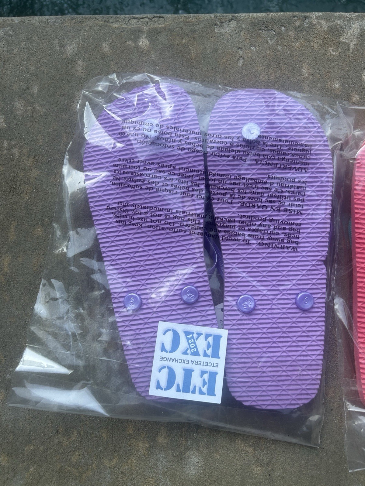 Lot of 5 Juncture Women’s Flip Flops Size 5/6 New Assorted Colors