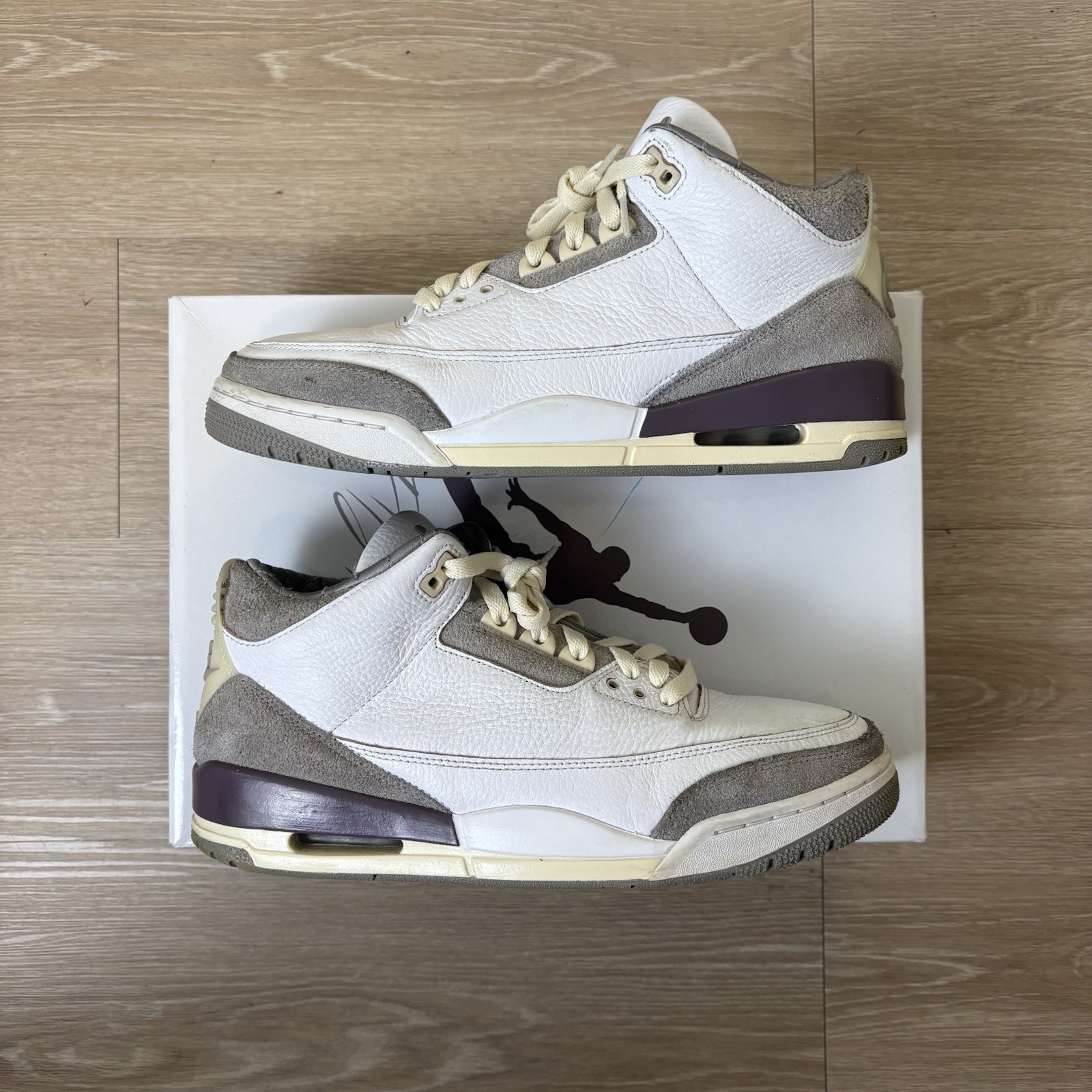 Air Jordan 3 Retro SP x A Ma Maniere Size 10.5M 12W DH3434-110 Preowned