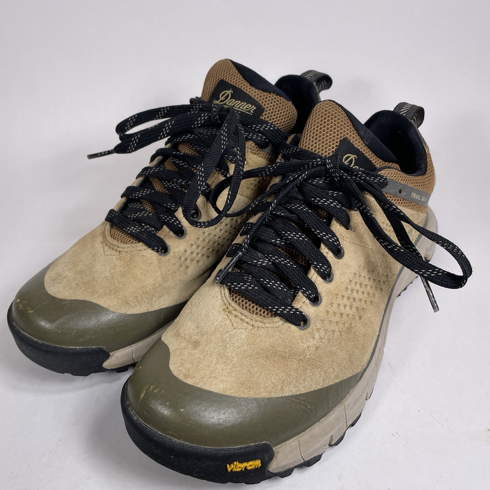Size 7 – Danner Trail 2650 Gore-Tex Hiking Shoes Prairie Sand Gray GTX Womens