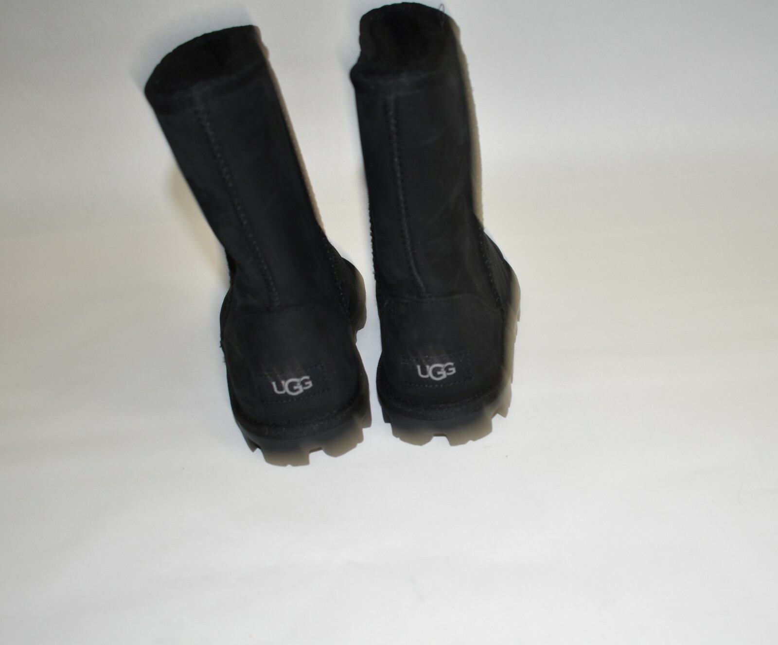 New! UGG Essential Short UGGpure Wool Lined Leather Boot Size 5 1111513