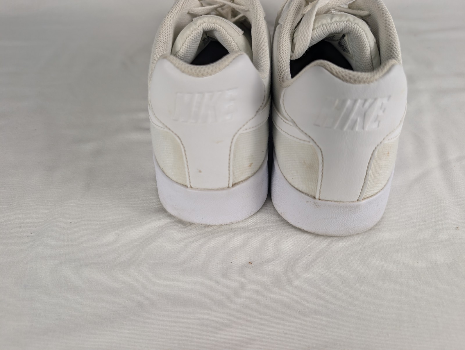 Women’s Size 10 – Nike Court Royale AC Canvas Triple White W
