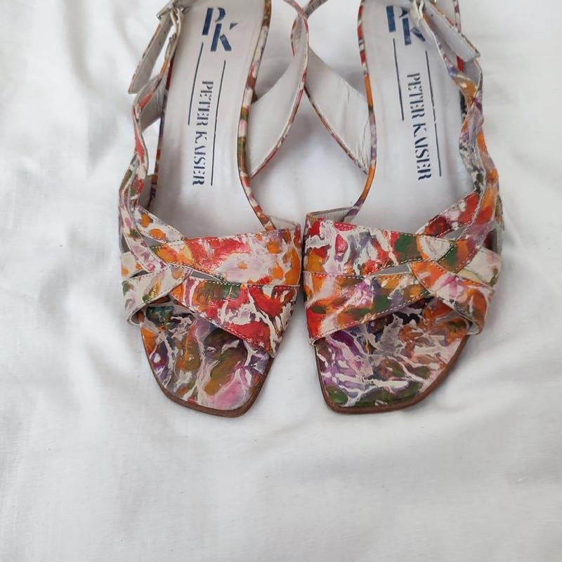 Women Peter Kaiser heels multicolor patent leather