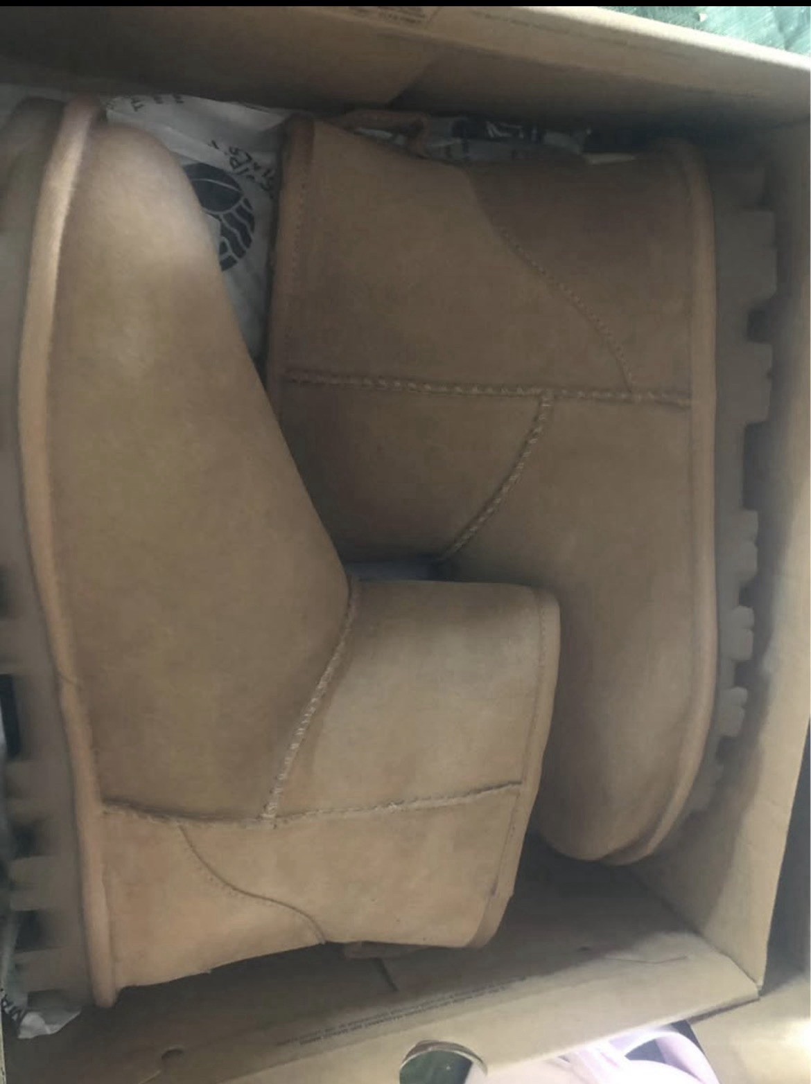UGG Australia Essential Mini Boot for Women, Size US 11 – Chestnut