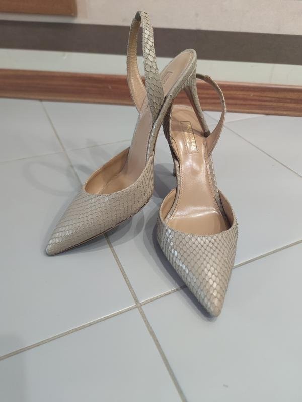 women aquazzura heels nude 39