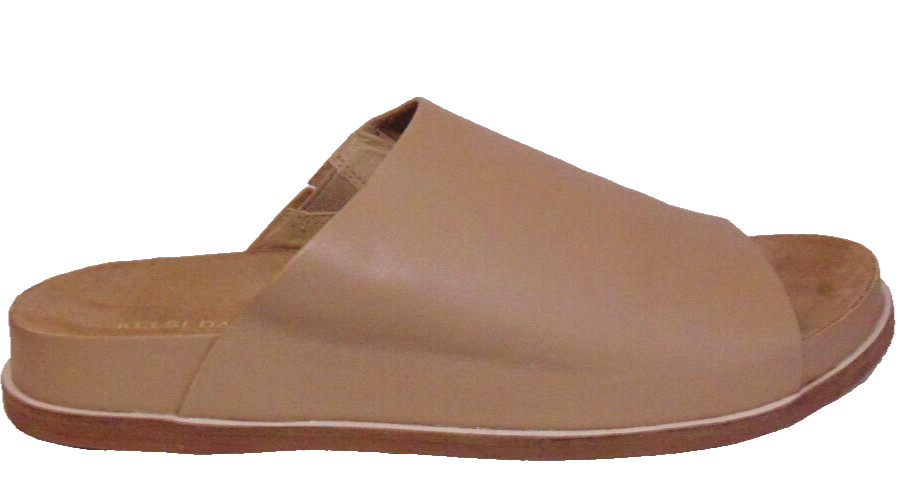 KELSI DAGGER BROOKLYN Women’s Squish Sandal Slide Leather Spring/Summer Shoe~9.5