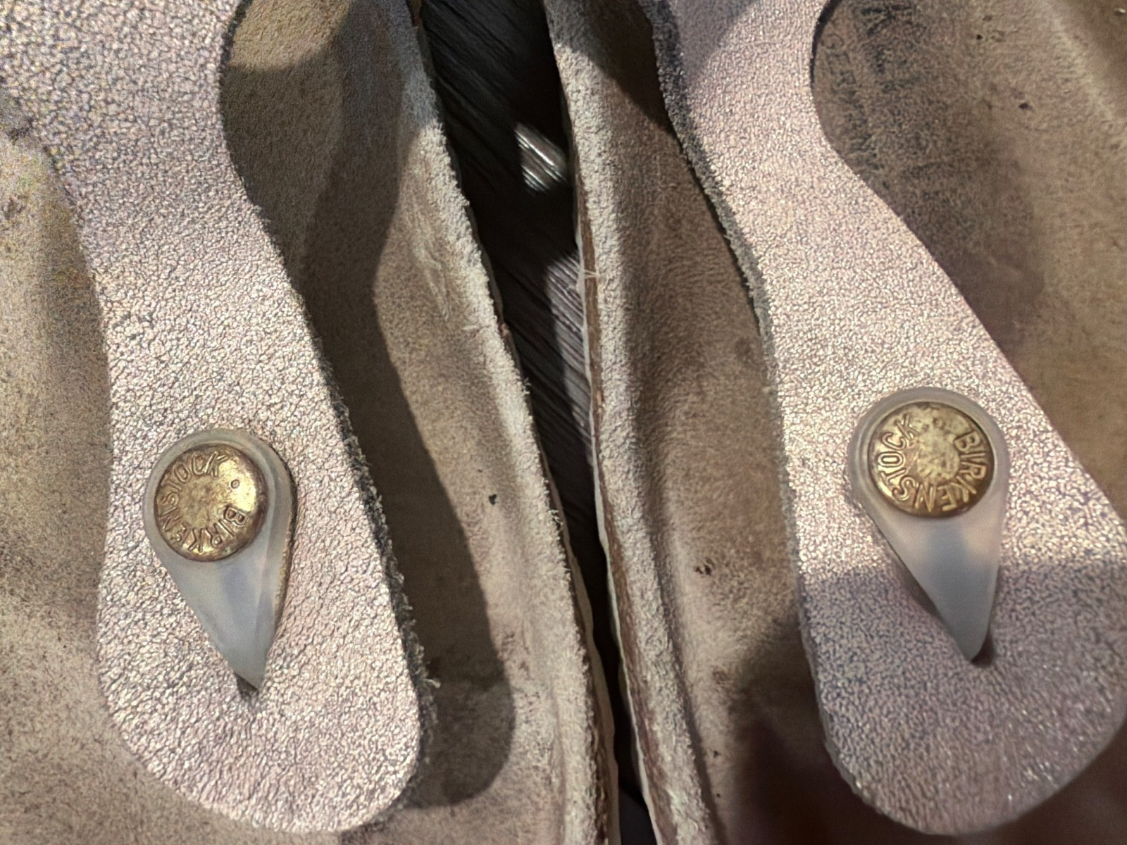 BIRKENSTOCK Gizeh Metallic Beige Tan Thong Sandals Women`s EU 36 US 5 – 5.5