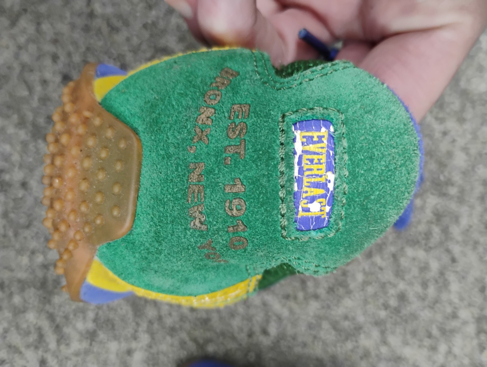 Vintage Everlast Bronx NY #10 Brazil Pele Colorway Training Shoes Women’s 6