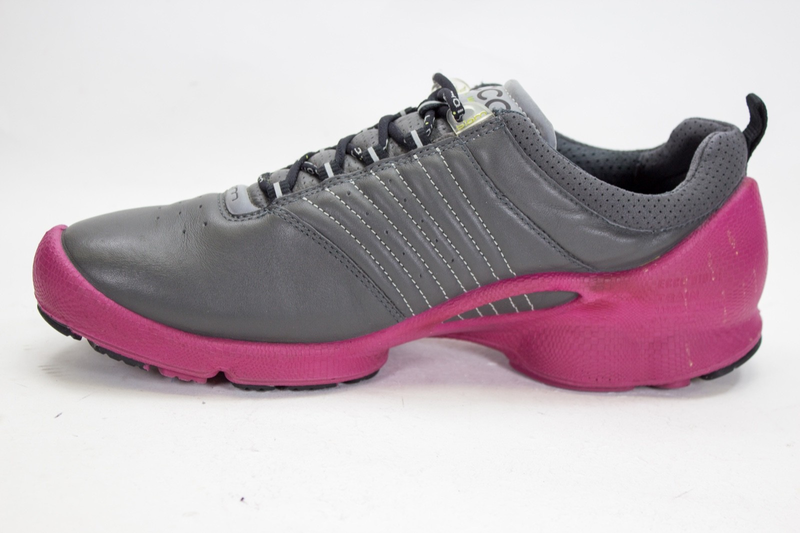 ECCO Biom 8 Womens EU 41 US 10/10.5 Running Sneakers Shoes Gray Purple Leather