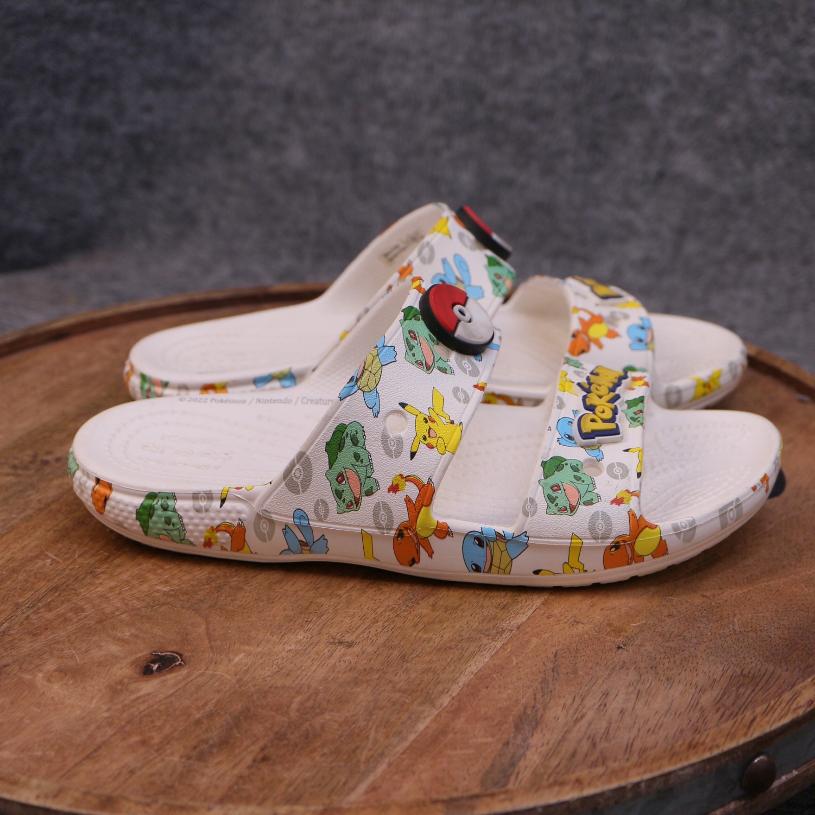 CROCS Classic Sandals x Pokemon Special Edition Womens Size 6 US Slides 207762