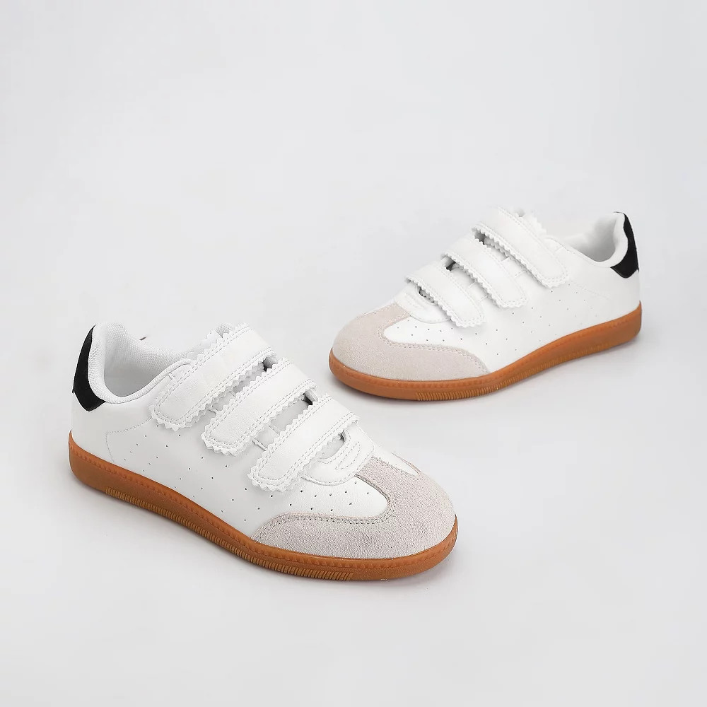 Berness Women Blake Triple-Strap Gum Sole Sneakers Black 9