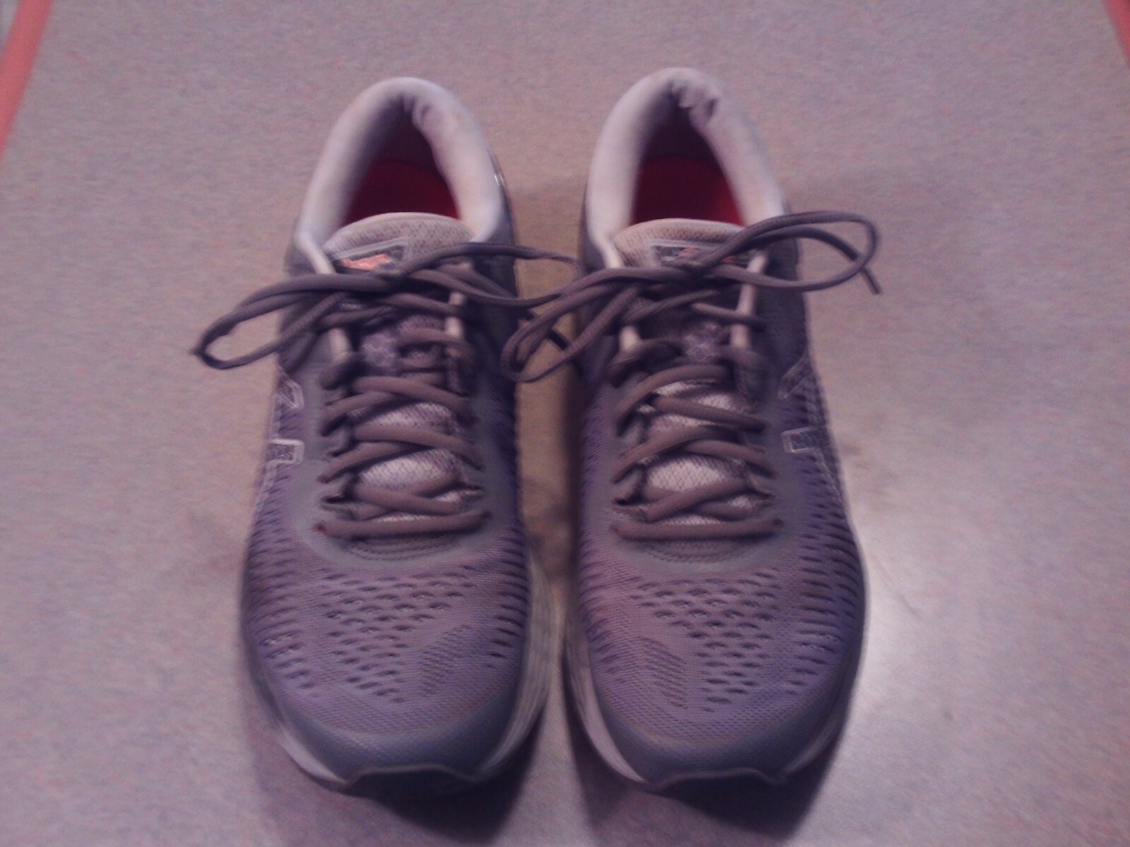 Asics Womens Gel Kayano 25 1012A026 Gray Running Shoes Lace Up Low Top Size 9.5