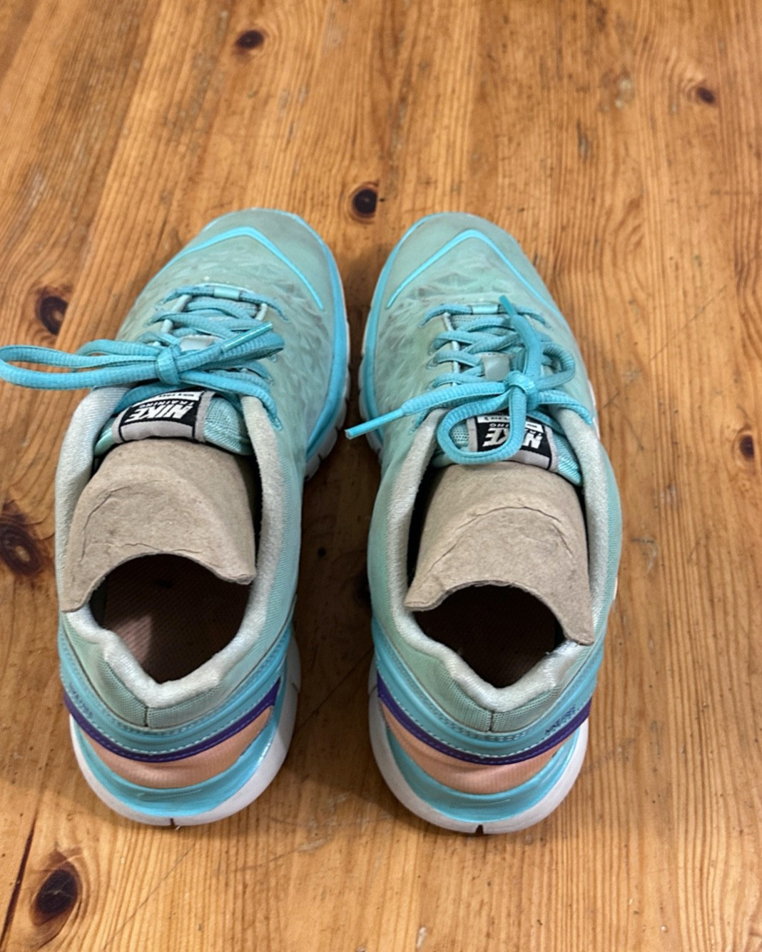 Nike Free Fit 2 Sneaker Running Mint Green Training size 8