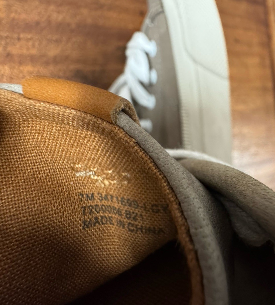 Frye, Woman, Tennis shoes, Gray-Brown, Size 7, Leather, Lace Up.!