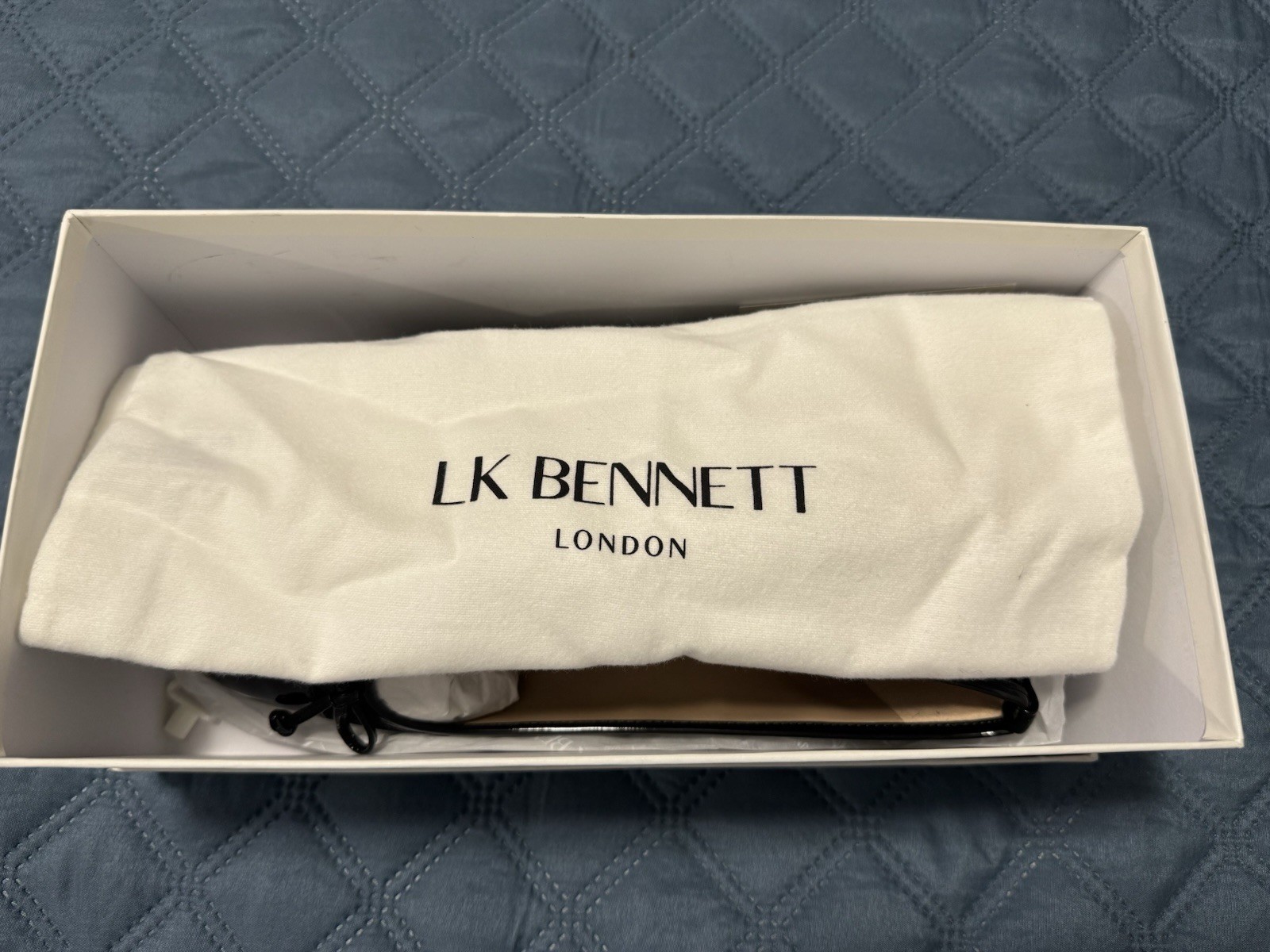 LK Bennett London Black Velvet