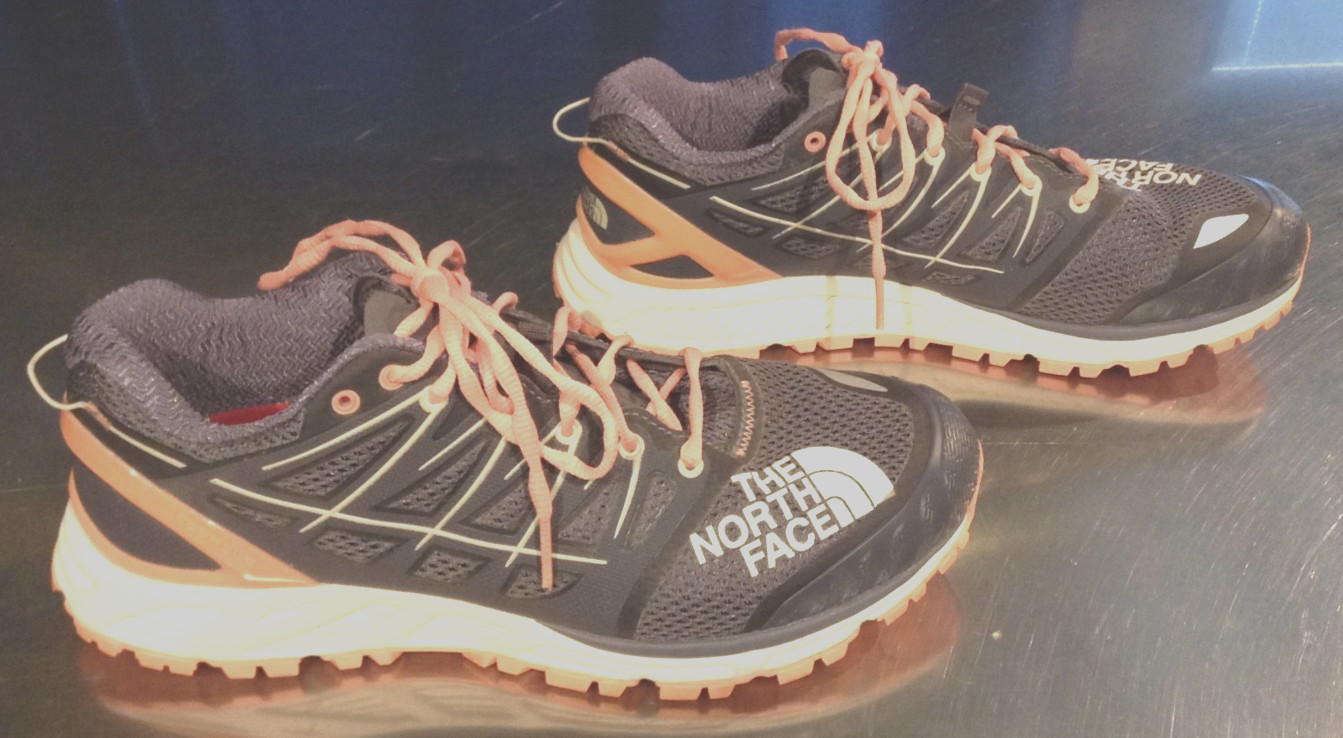 The North Face Ultra Endurance 2 Women’s 11 Trail Running Shoes Grey & Pink VGC